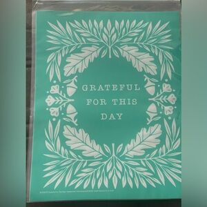 Chalk Couture Reusable Stencil Grateful For The Day